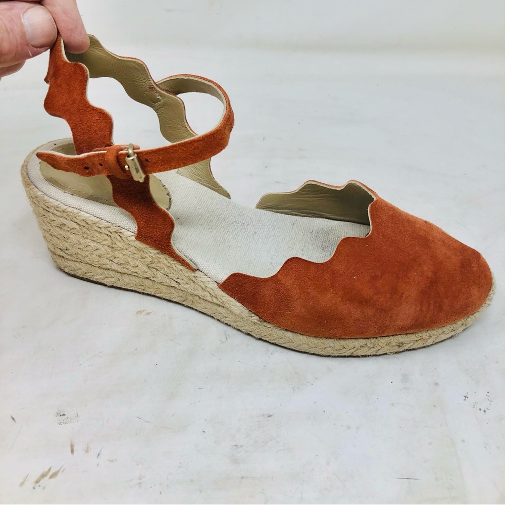 Boden Suede Espadrille Wedge Platform sandals